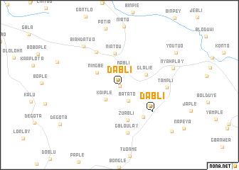 map of Dabli