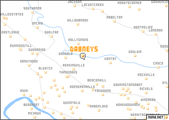 map of Dabneys