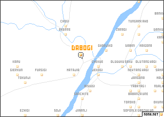 map of Dabogi