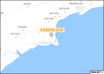 map of Dabohezhai