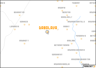 map of Dabolava