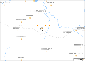 map of Dabolava