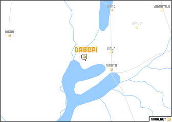 map of Dabopi