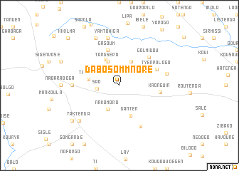 map of Dabosommnoré