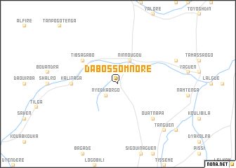 map of Dabossomnoré