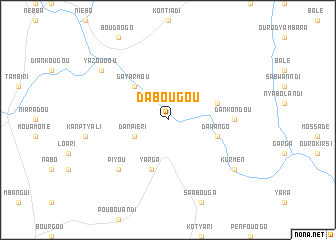 map of Dabougou