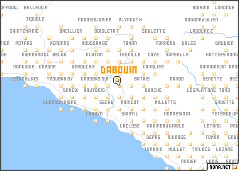 map of Dabouin