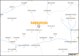 map of Dabourkou