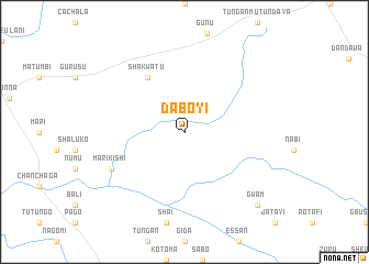 map of Daboyi