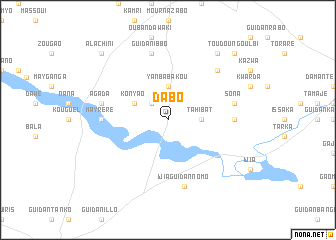 map of Dabo