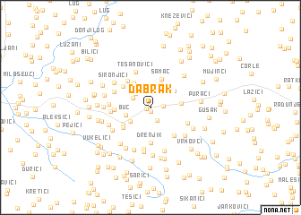 map of Dabrak