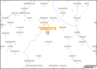 map of Dabrayo