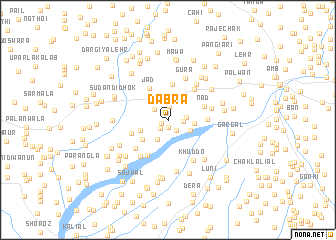 map of Dābra
