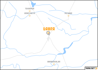map of Dabra