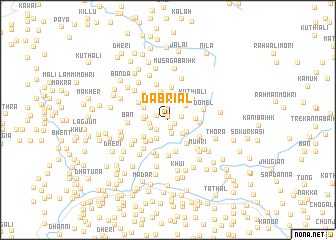 map of Dabriāl