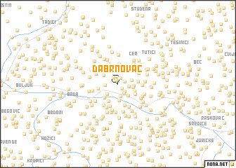 map of Dabrnovac