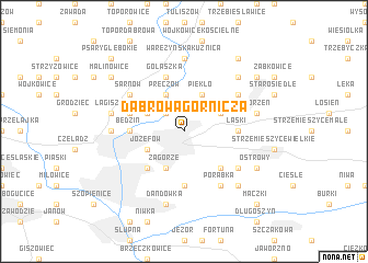 map of Dąbrowa Górnicza