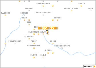 map of Dabsharah