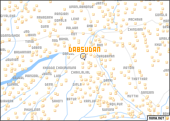 map of Dab Sūdān