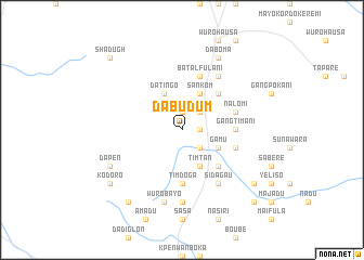 map of Dabudum