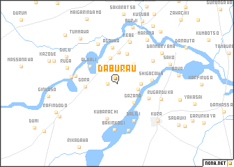 map of Daburau