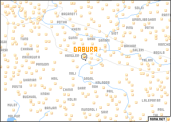 map of Dabūra