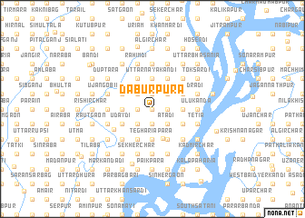 map of Dāburpura