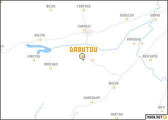 map of Dabutou