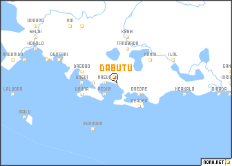 map of Dabutu