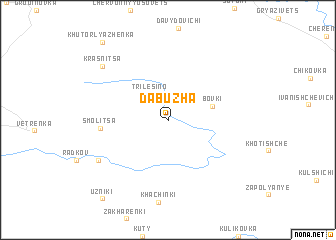 map of Dabuzha