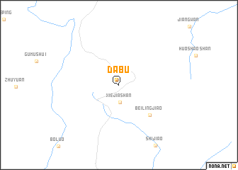 map of Dabu