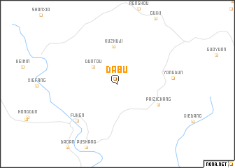 map of Dabu