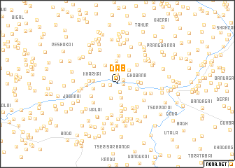 map of Dab