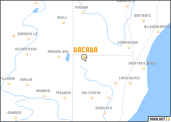 map of Dacada