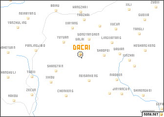 map of Dacai