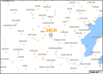 map of Dacai