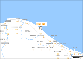 map of Dacal