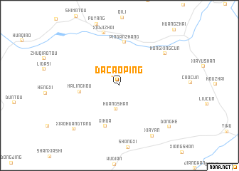 map of Dacaoping