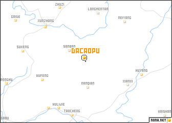 map of Dacaopu