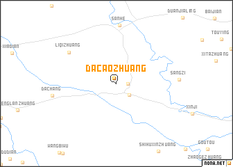 map of Dacaozhuang