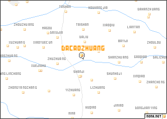 map of Dacaozhuang