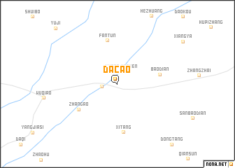 map of Dacao