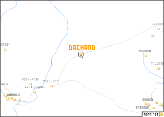 map of Dachand