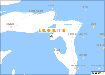 map of Dachangtian