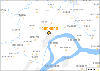 map of Dachang