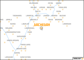 map of Dachedam