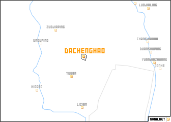 map of Dachenghao