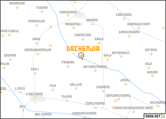 map of Dachenjia