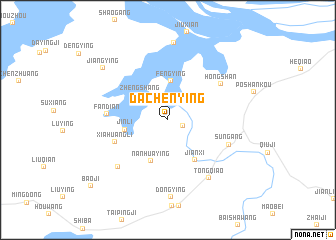 map of Dachenying