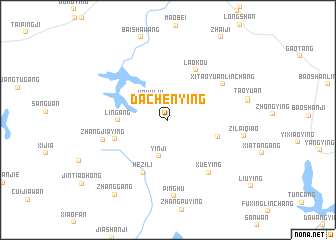 map of Dachenying